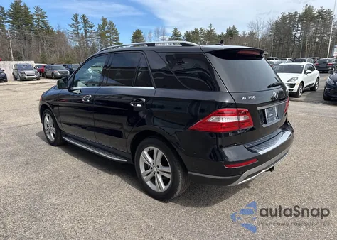 2014 Mercedes-Benz Ml 350 Bluetec 4Matic from USA, damaged, VIN 4JGDA2EB6EA268391
